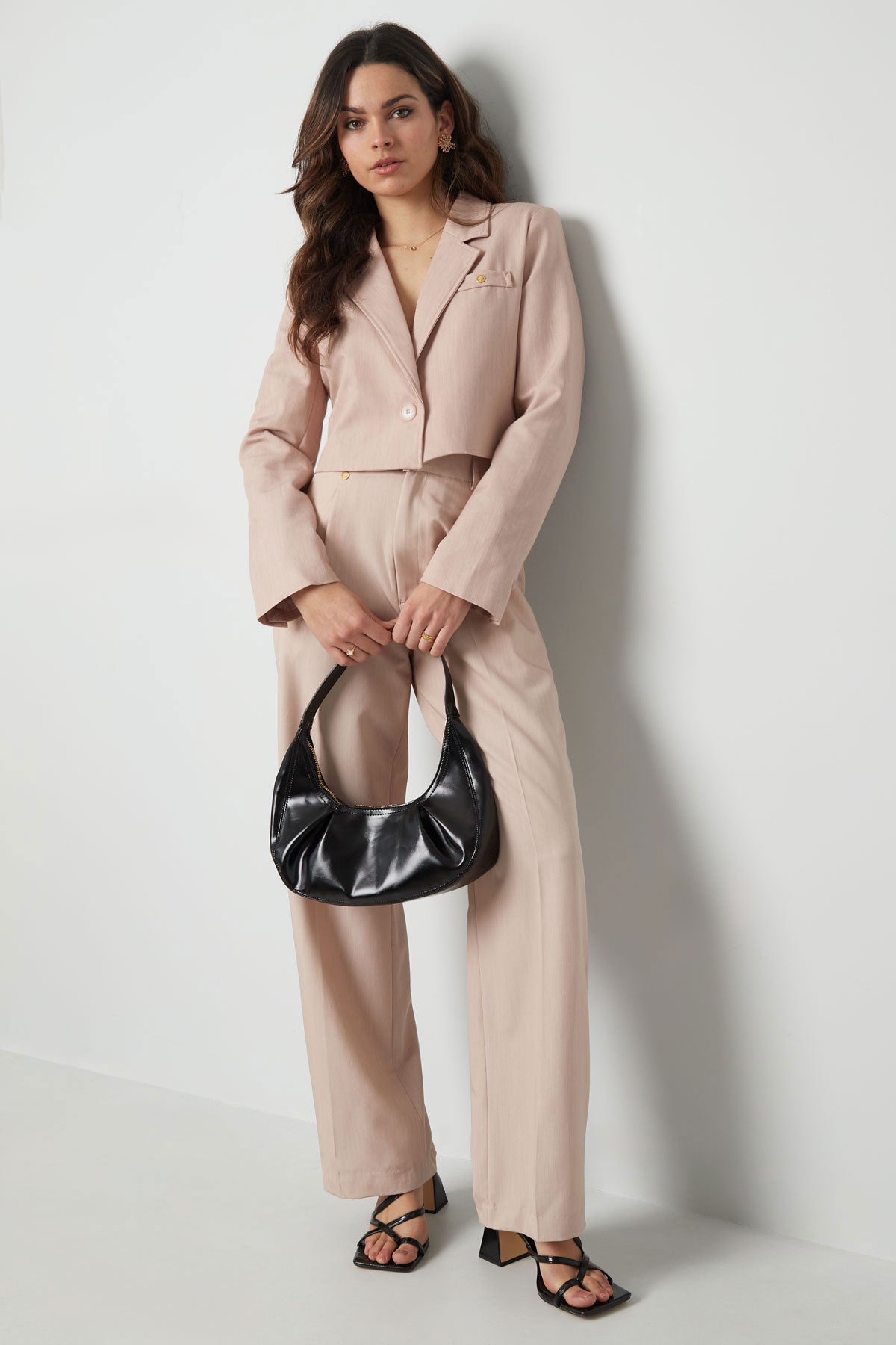 Gekropte blazer