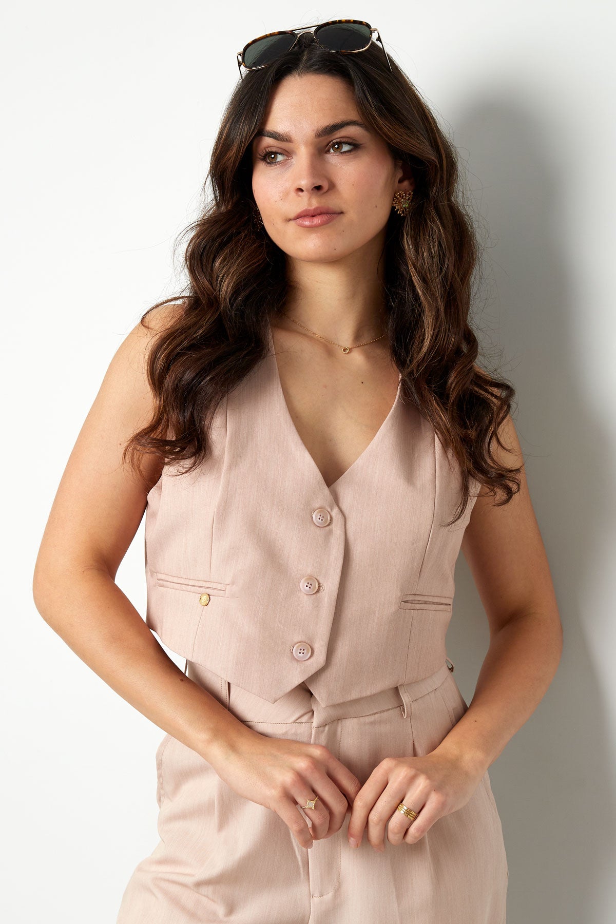 Gekropt gilet