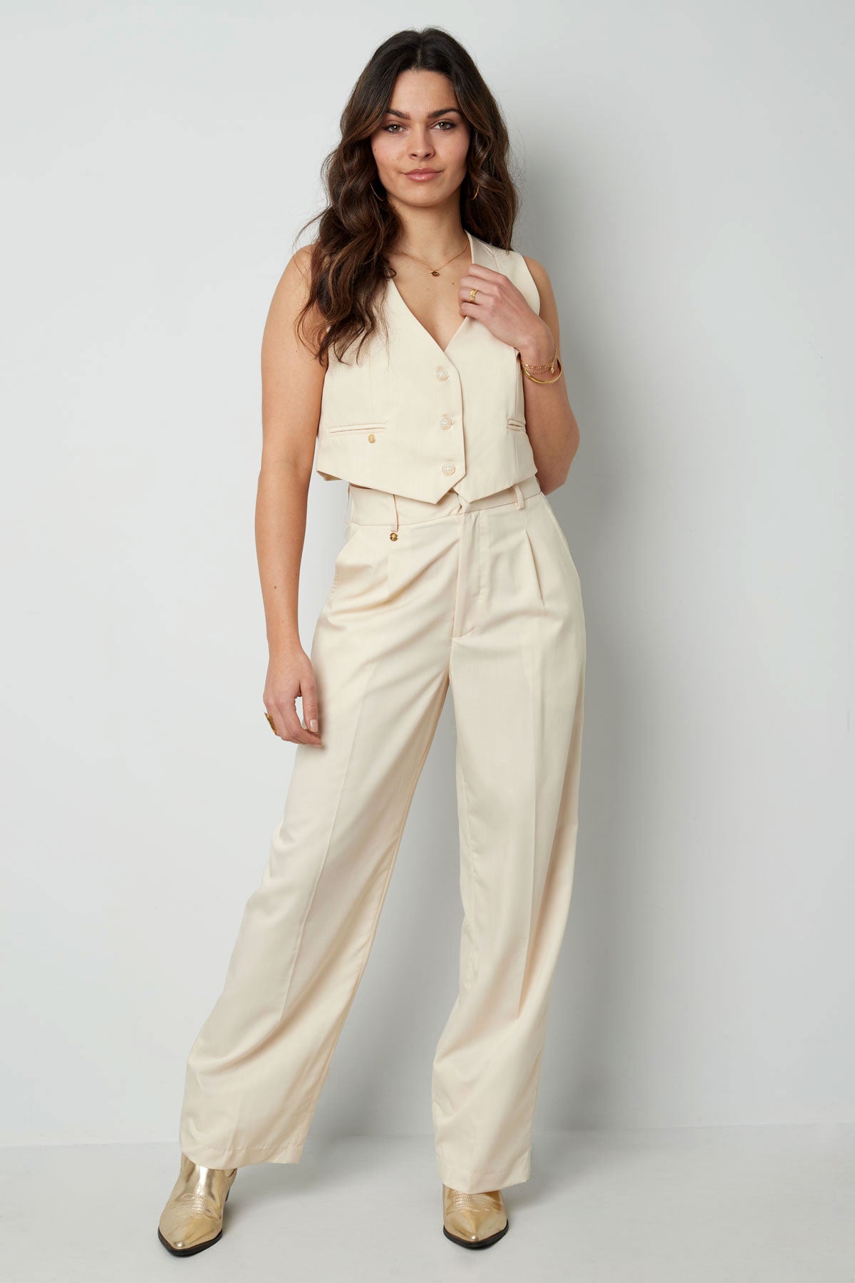 Gekropt gilet