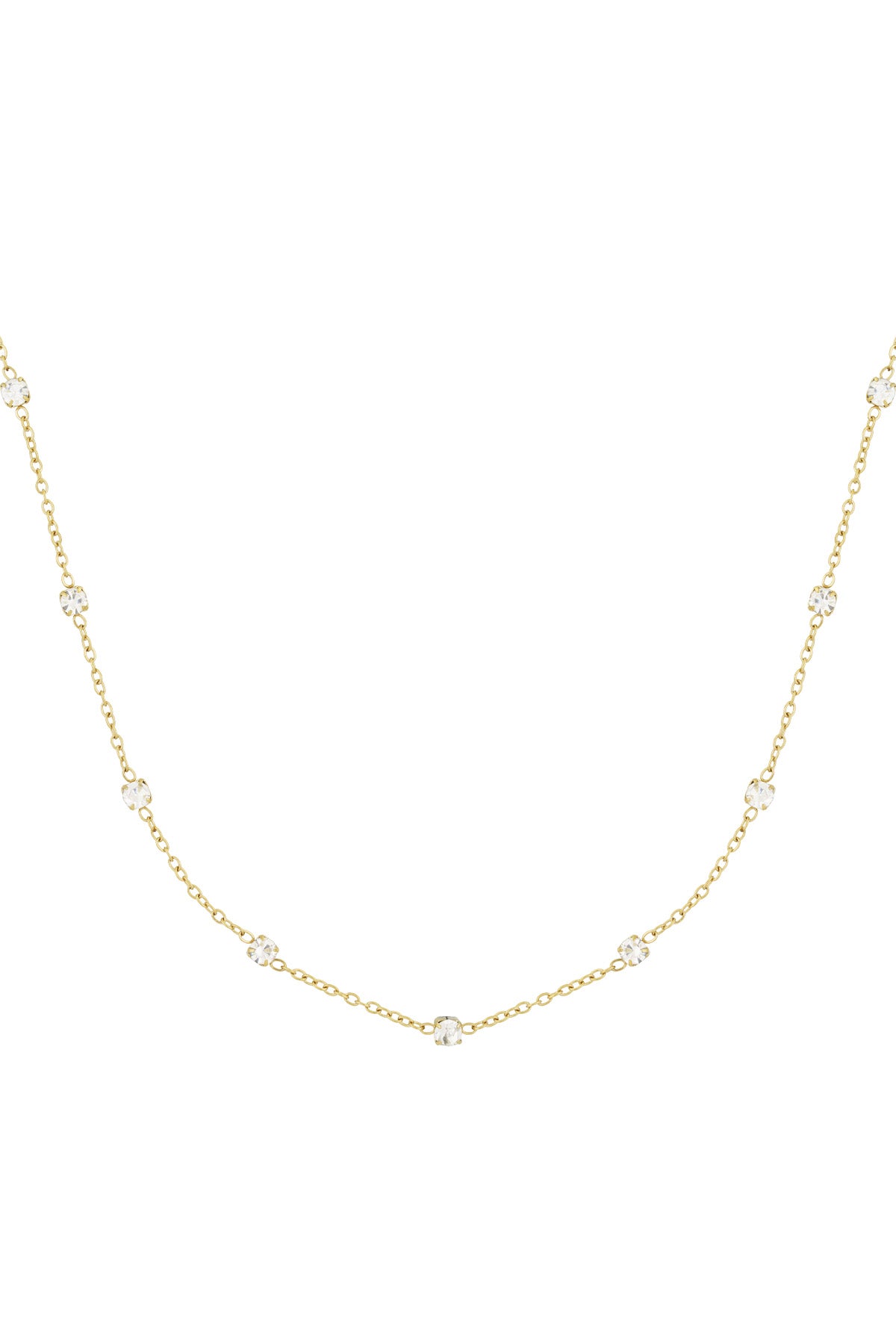 Diamond whisper ketting