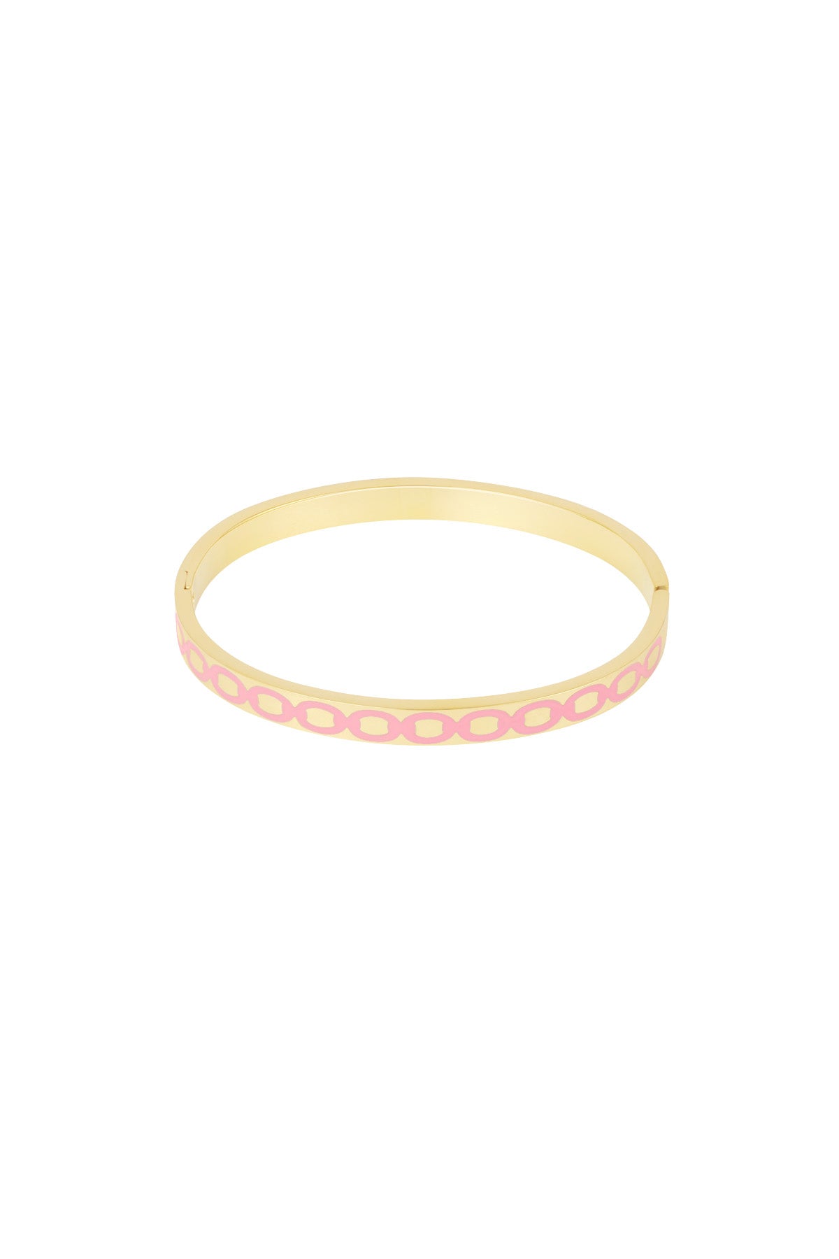 Slavenarmband met ronde print