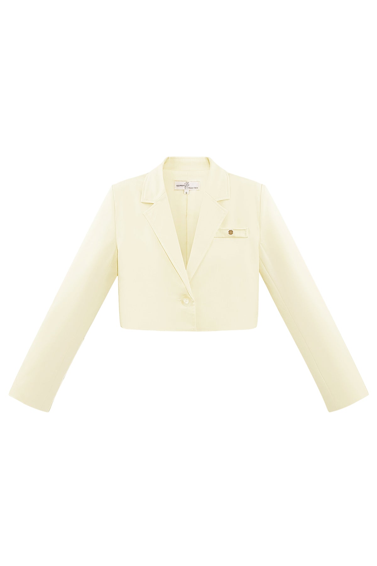 Gekropte blazer