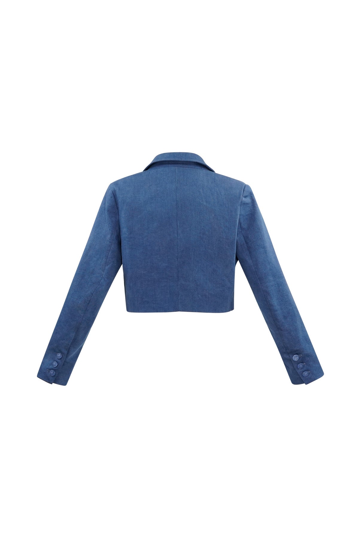 Spijker gekropte blazer