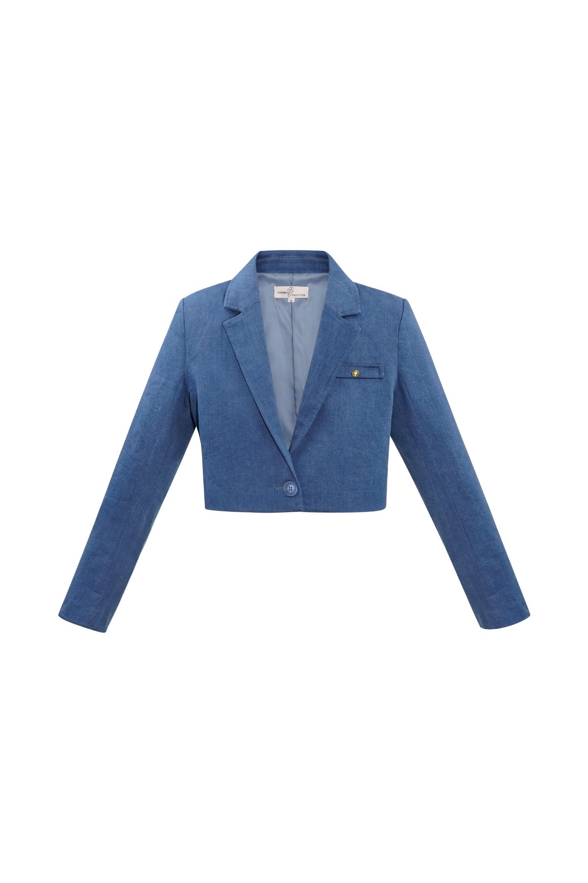 Spijker gekropte blazer