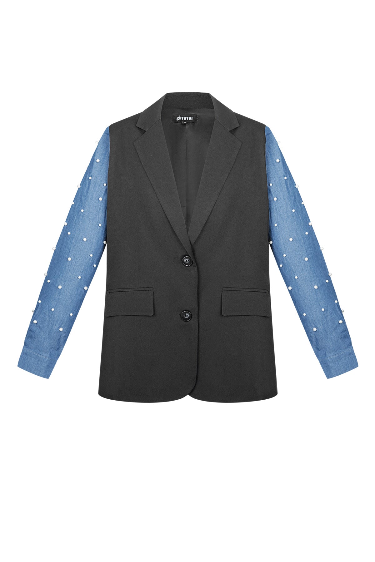 Blazer denim & dazzle