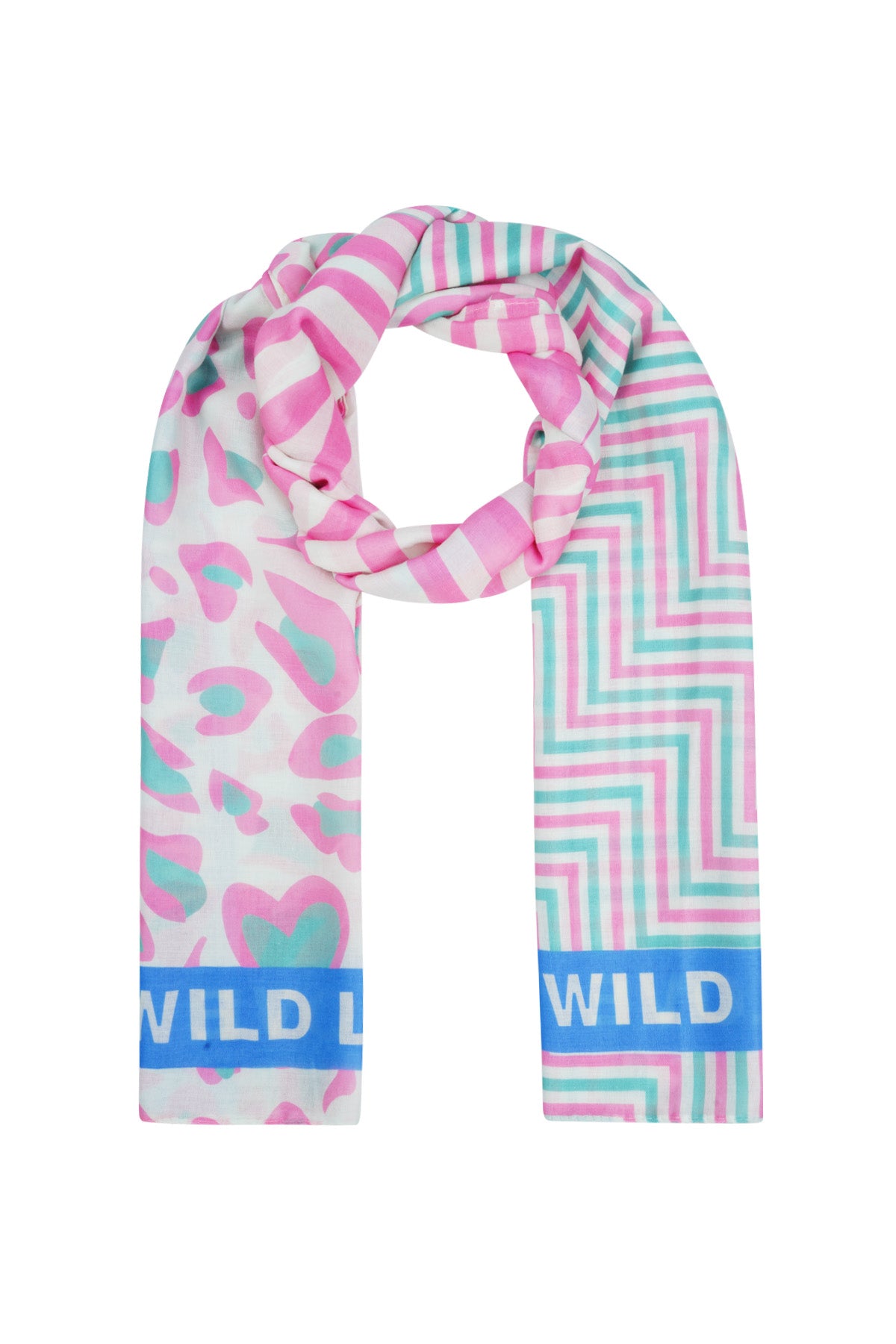 Kleurrijke sjaal wild love