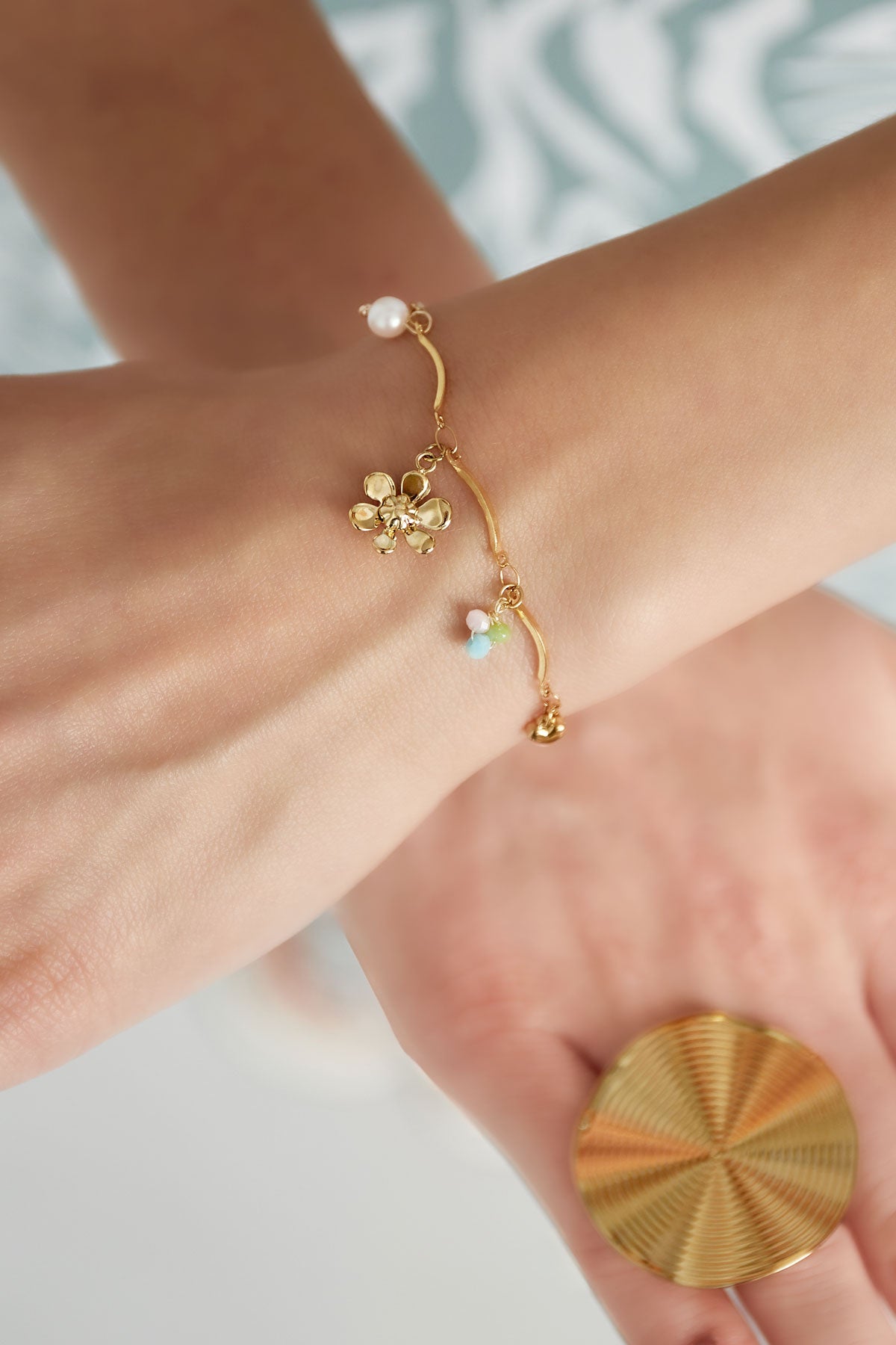 Armband summer flower