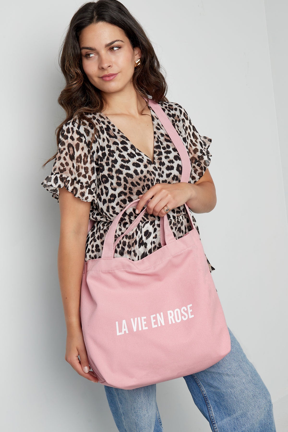 Canvas shopper la vie en rose