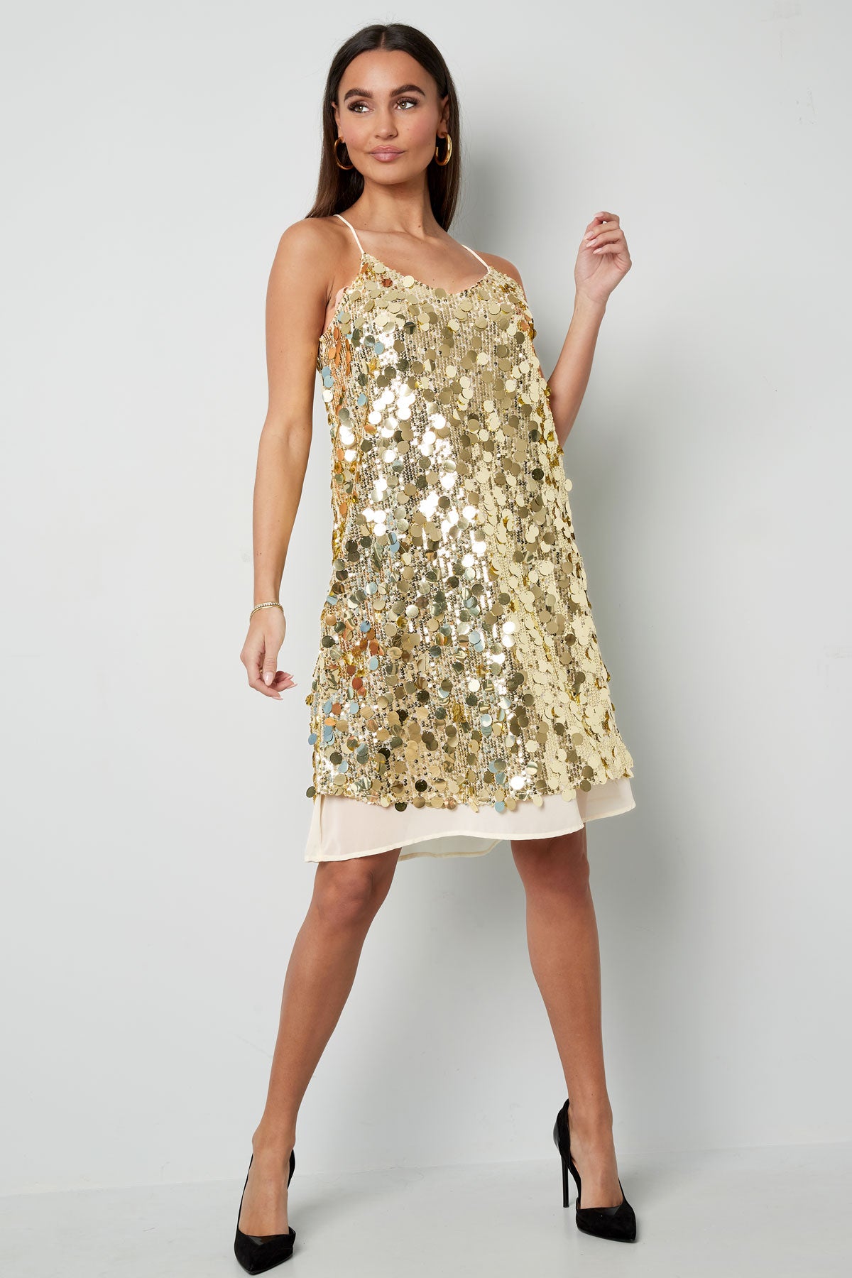 Sparkling dream glitterjurk