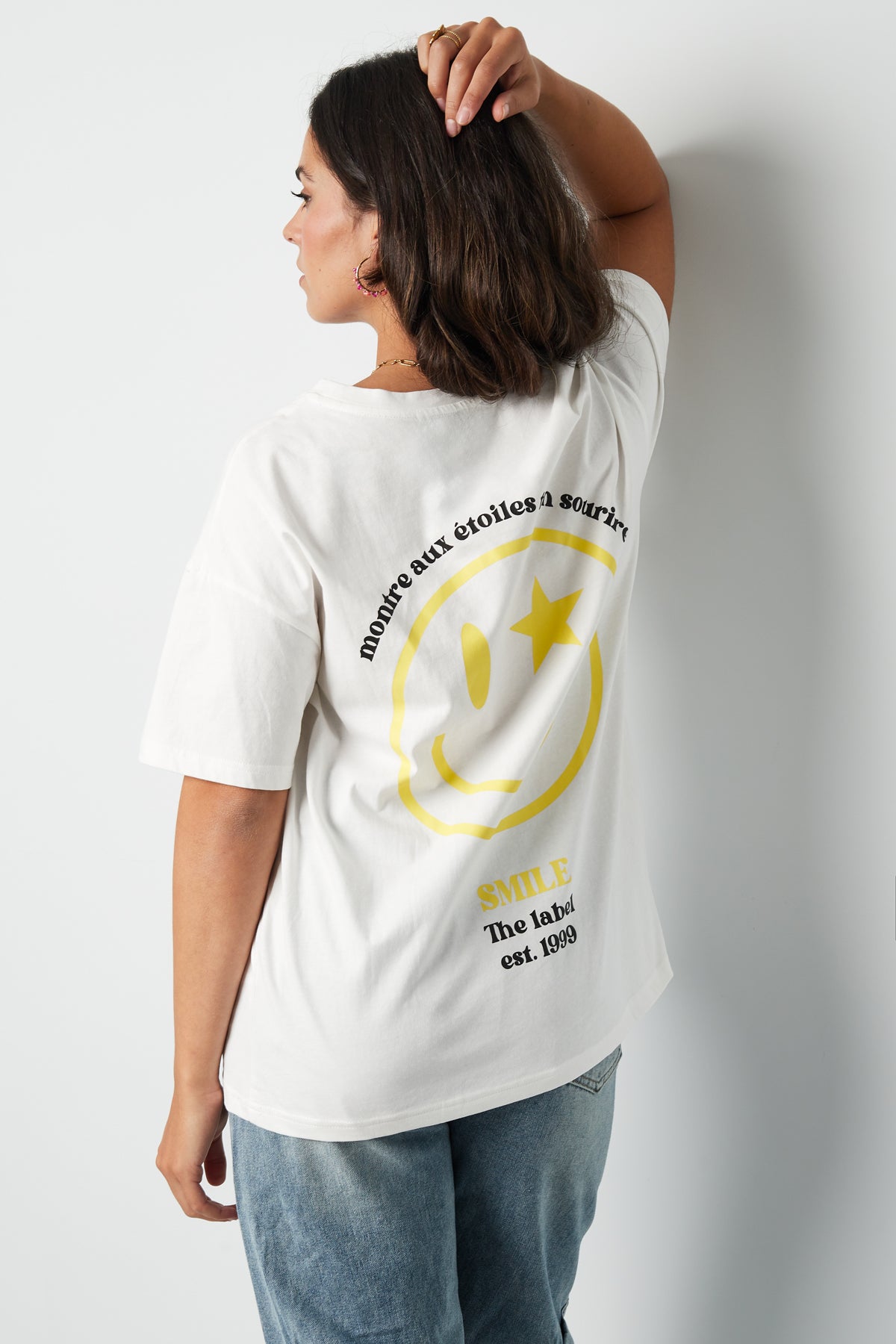 T-shirt happy life smiley