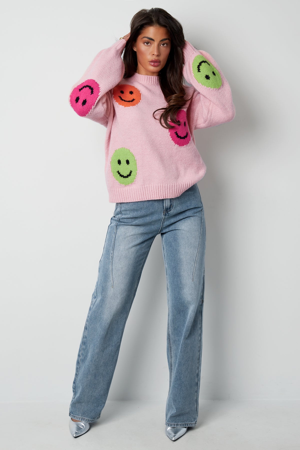 Smiley Knit trui