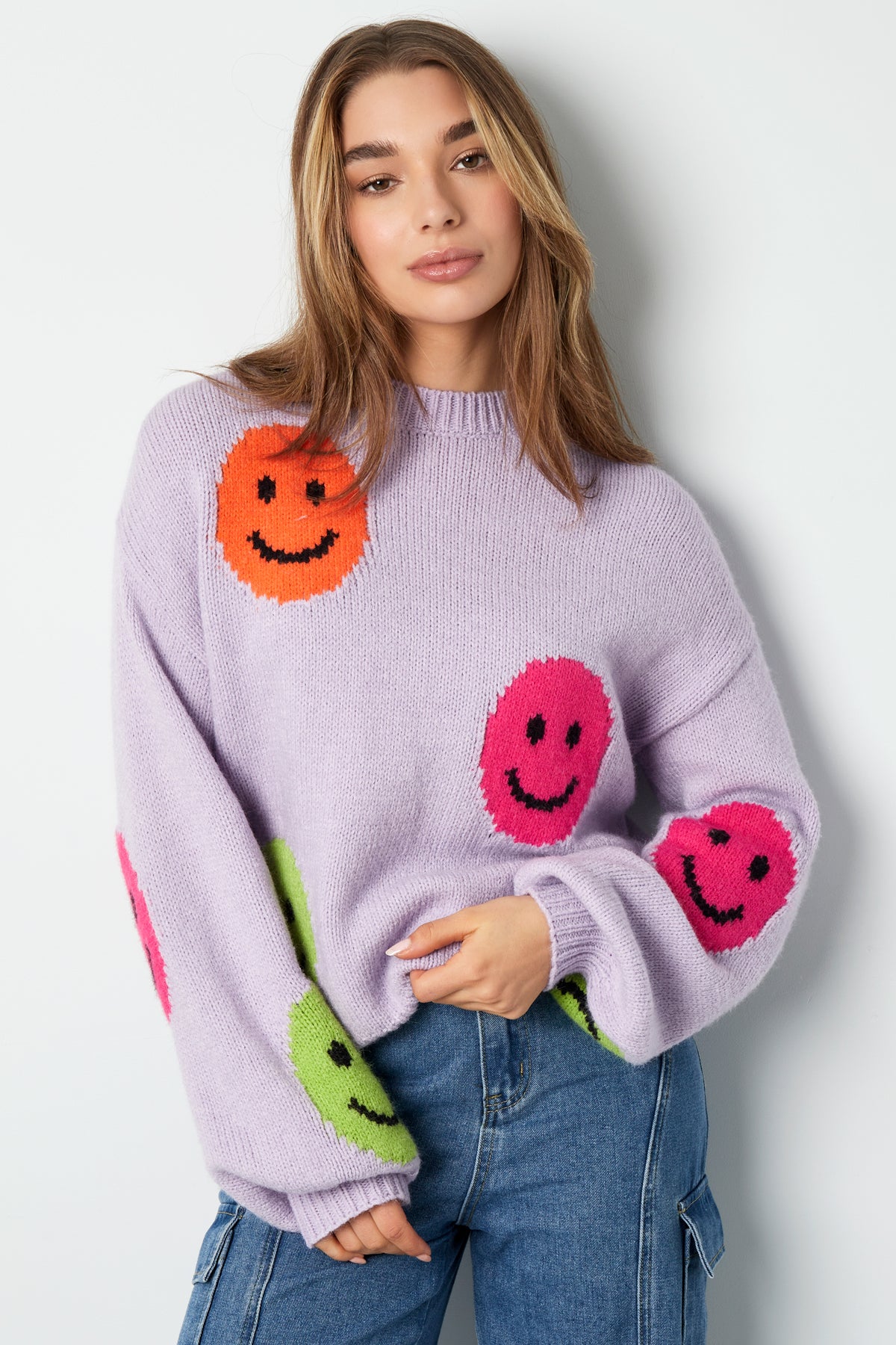 Smiley Knit trui