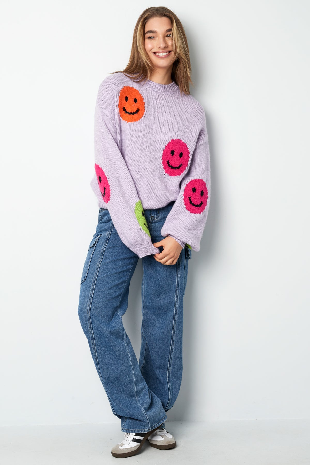 Smiley Knit trui