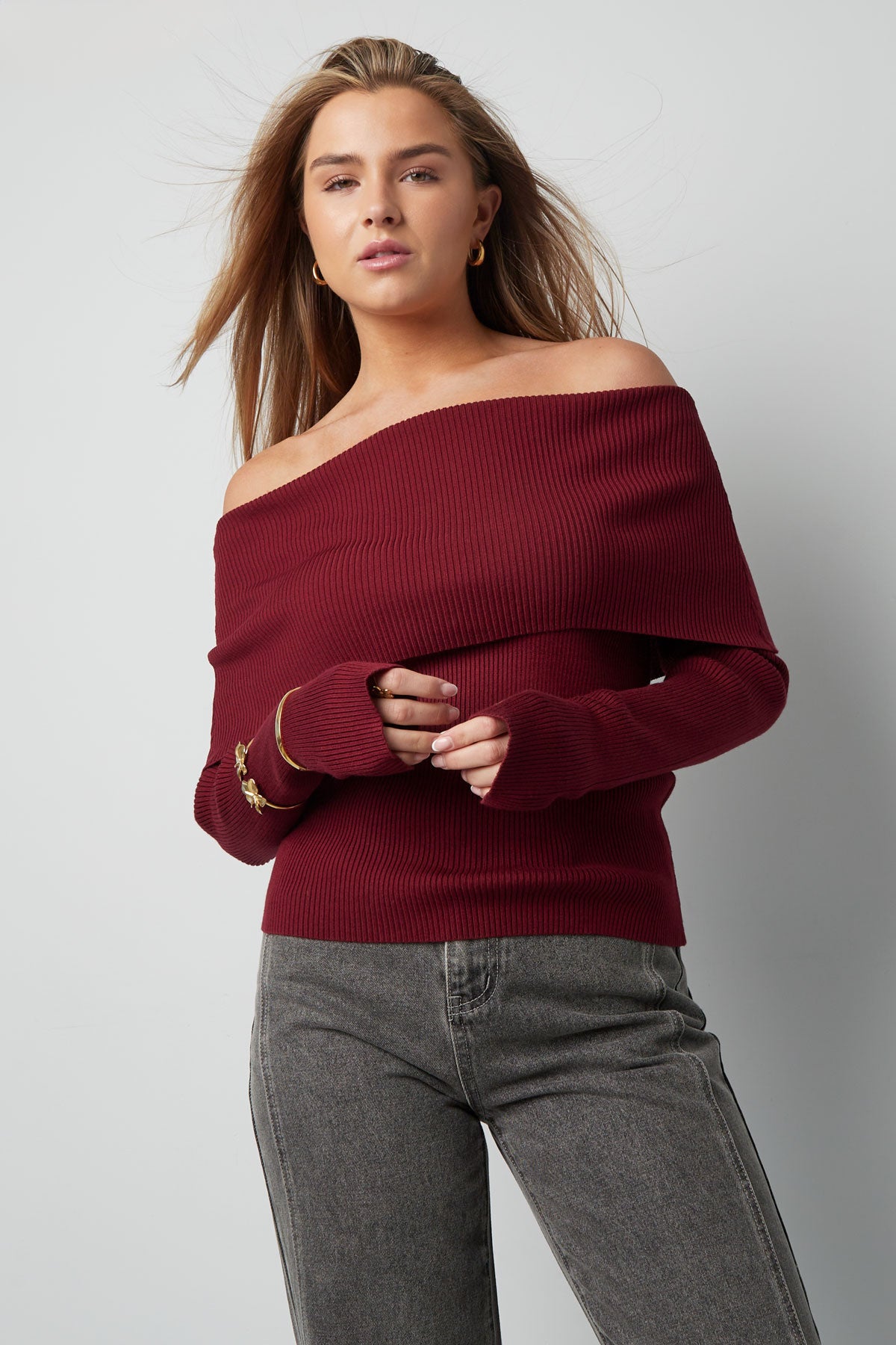 Basic off shoulder top