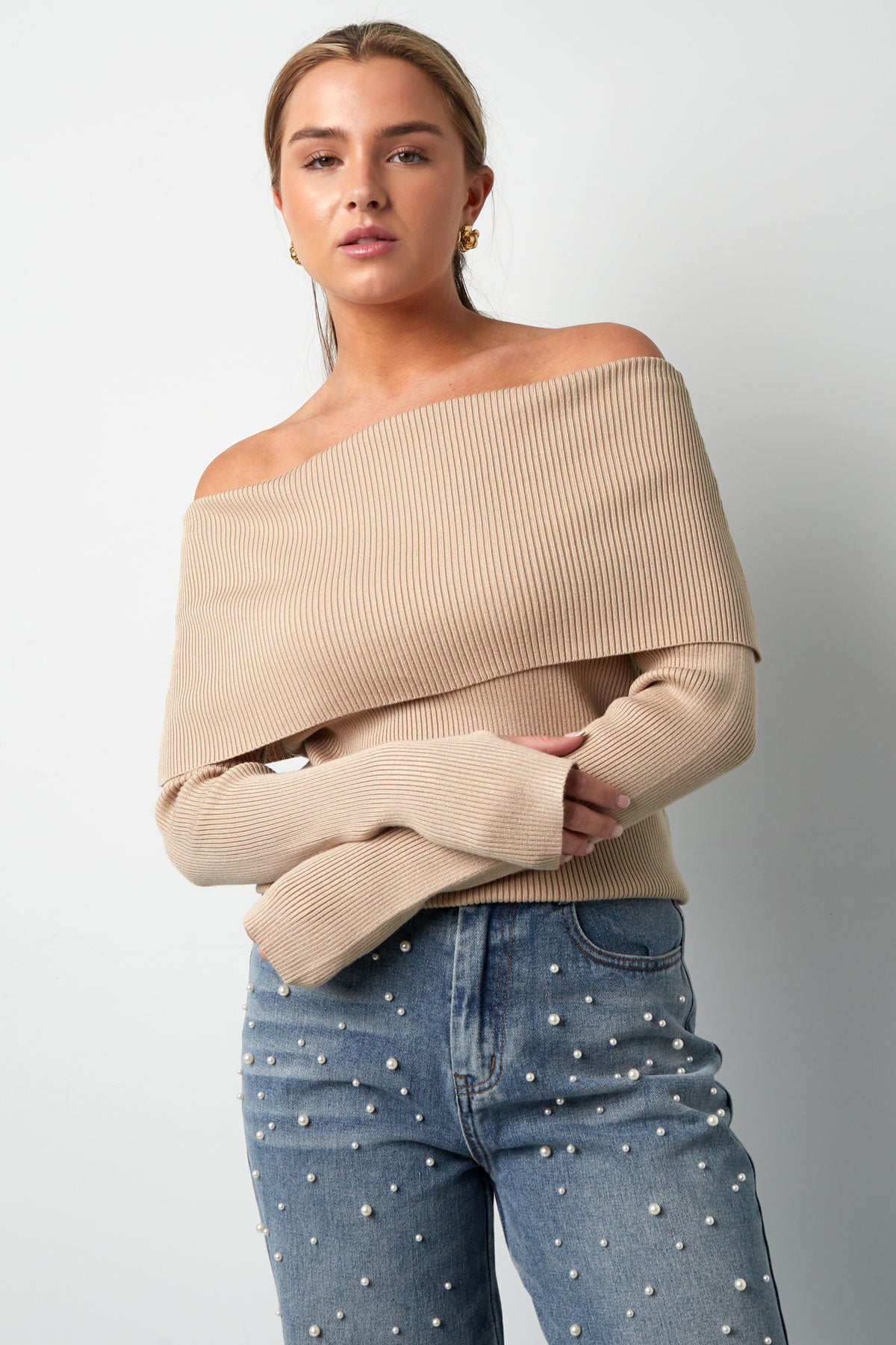 Basic off shoulder top