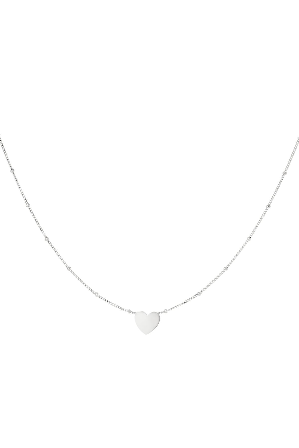 Minimalistische ketting hart Goud kleur Stainless Steel