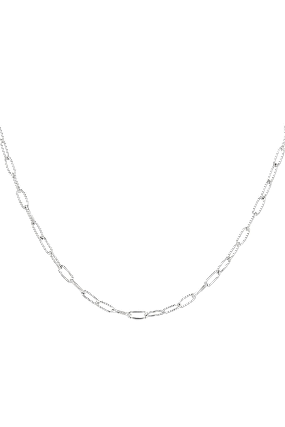 Schakelketting basic Zilver Stainless Steel