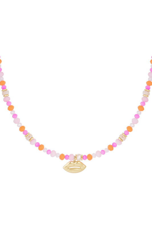 Kleurrijke ketting joyful kiss