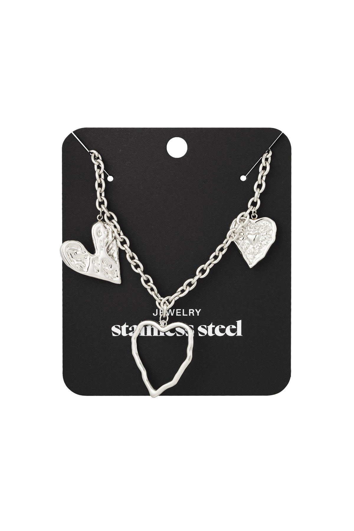 Heartful statement ketting