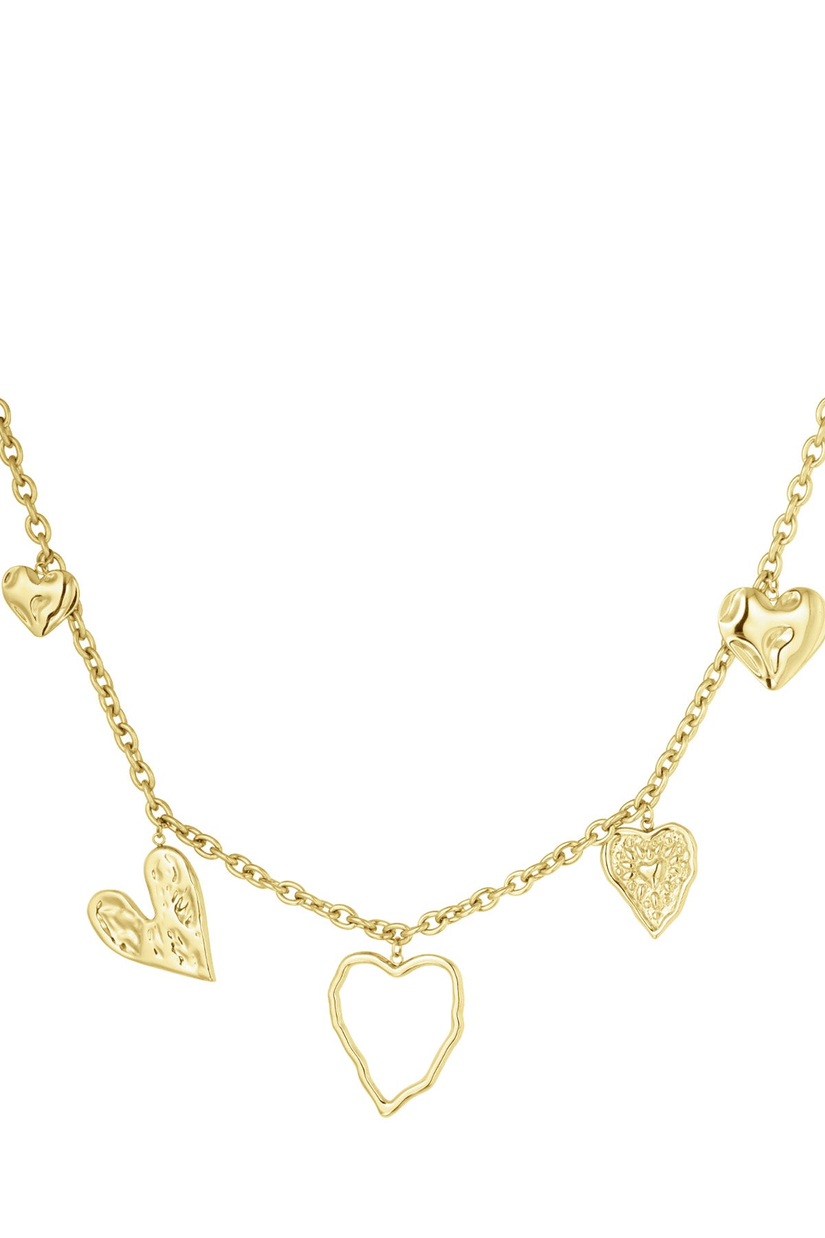 Heartful statement ketting