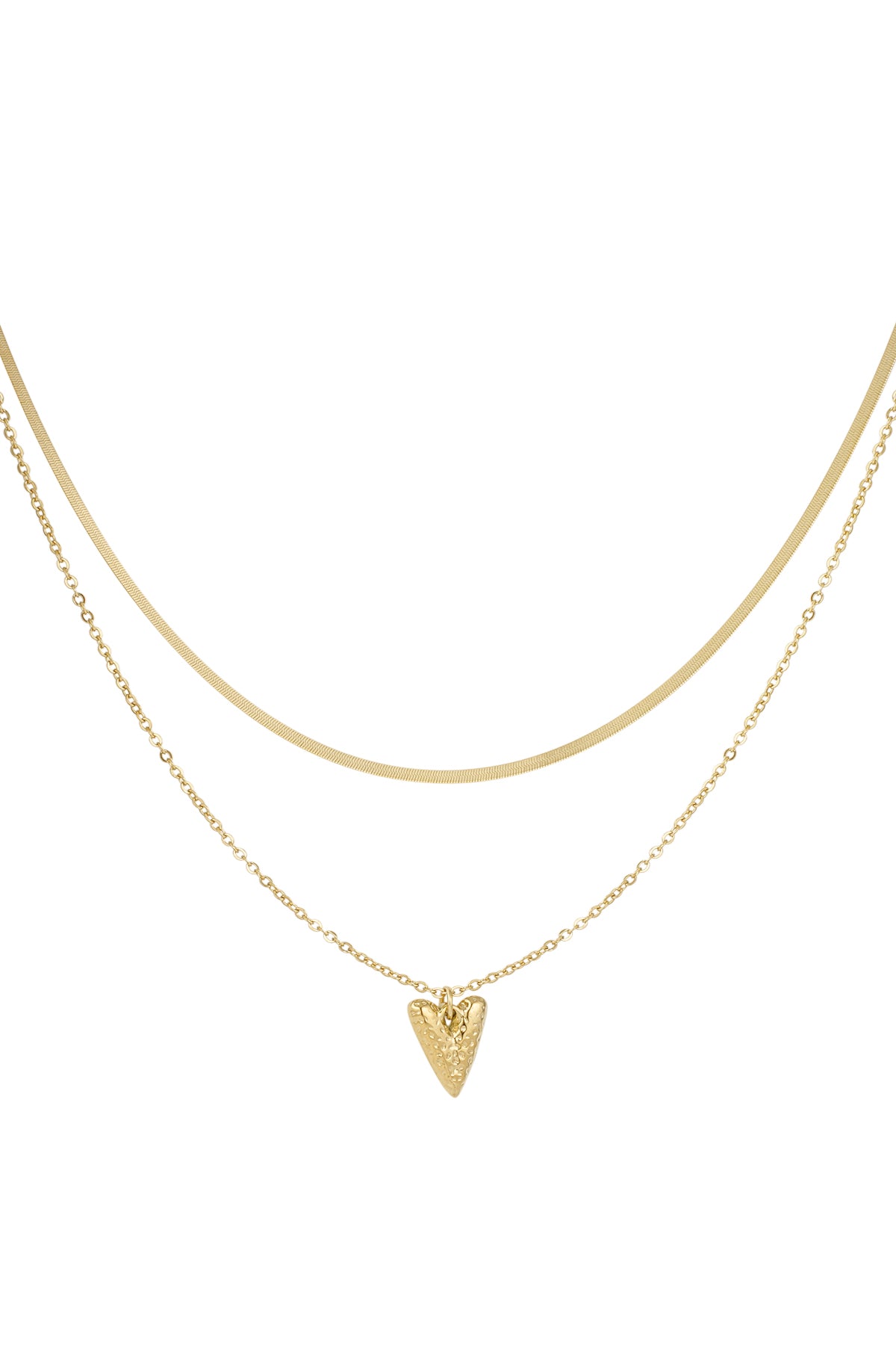 Heartfelt layers ketting