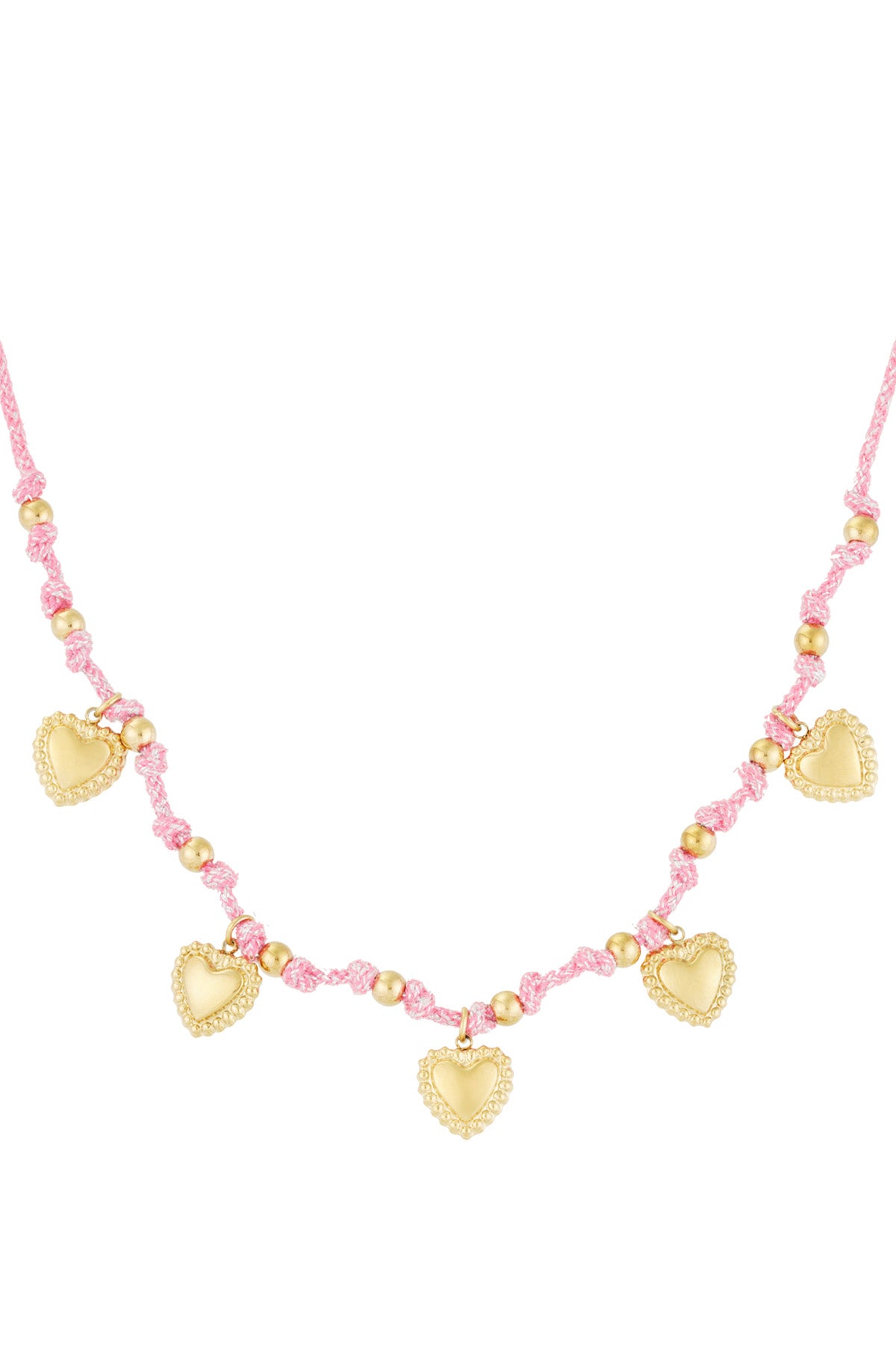 Cozy hearts ketting