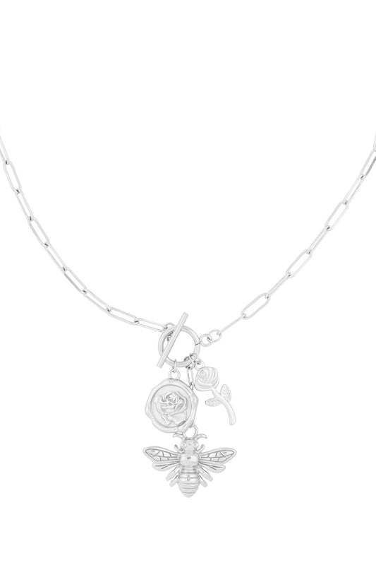 Bee blossom ketting