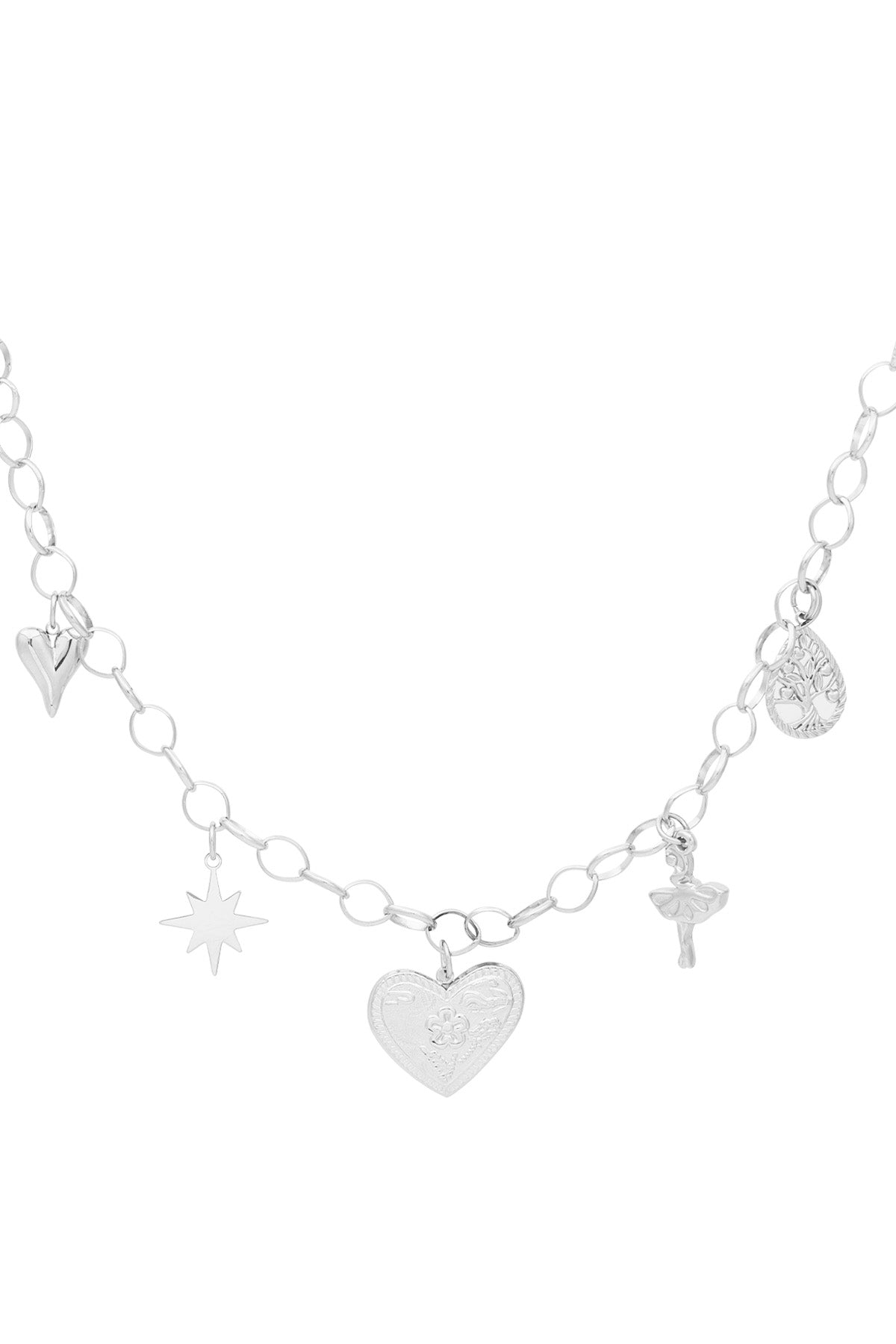 Heartfelt sparkle ketting