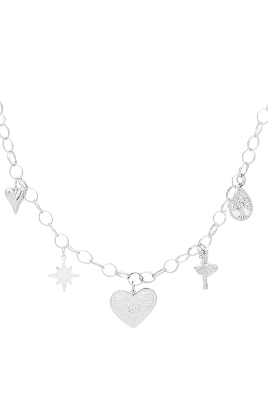 Heartfelt sparkle ketting