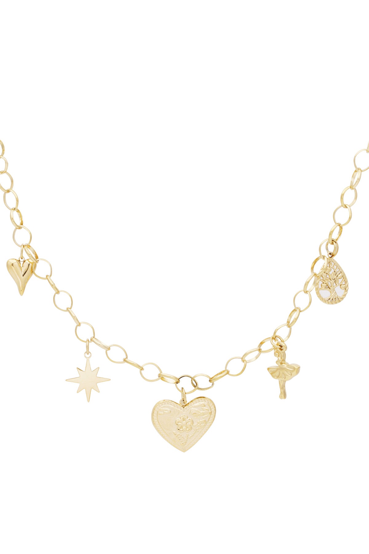 Heartfelt sparkle ketting