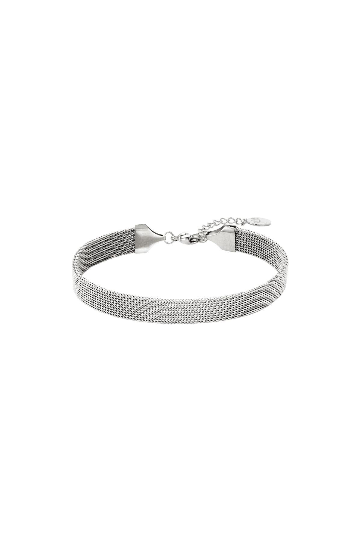 Roestvrij stalen armband Zilver Stainless Steel