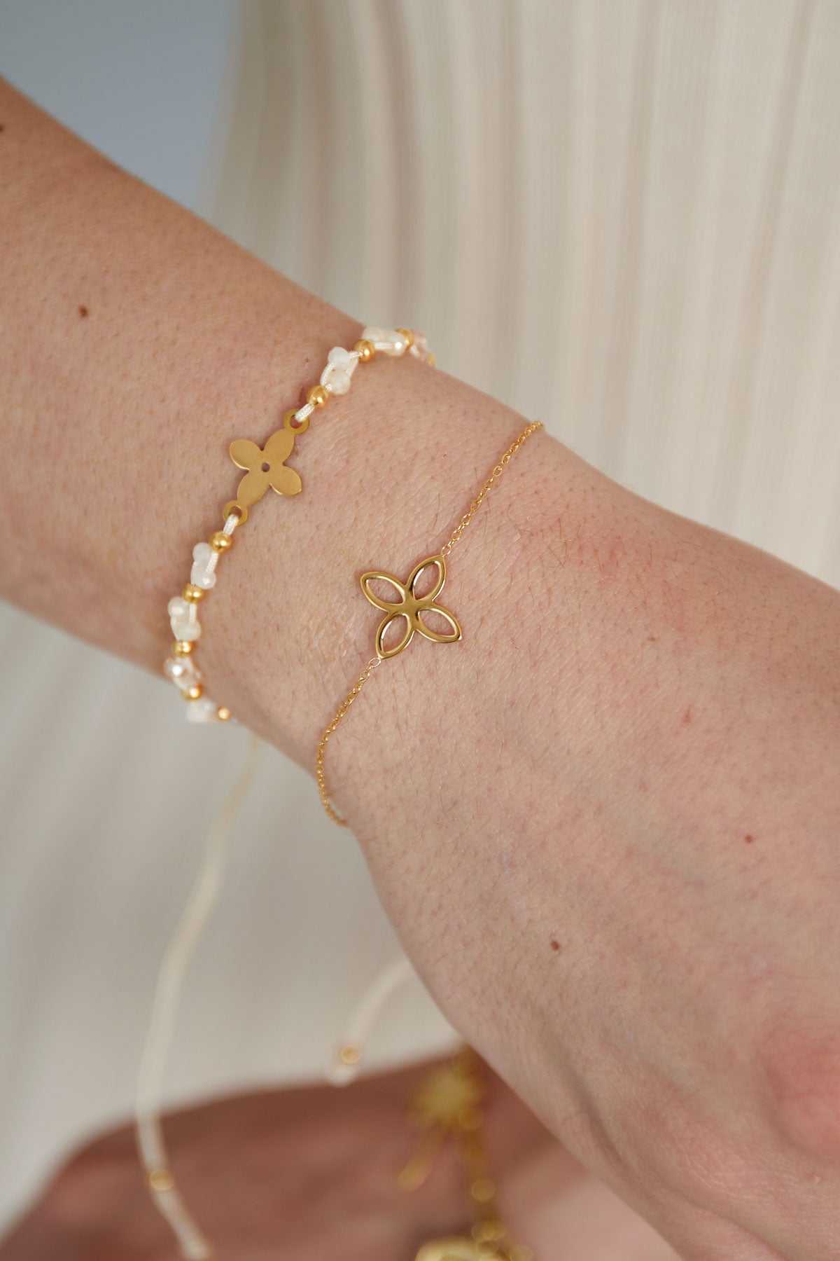 Armband lentebloem