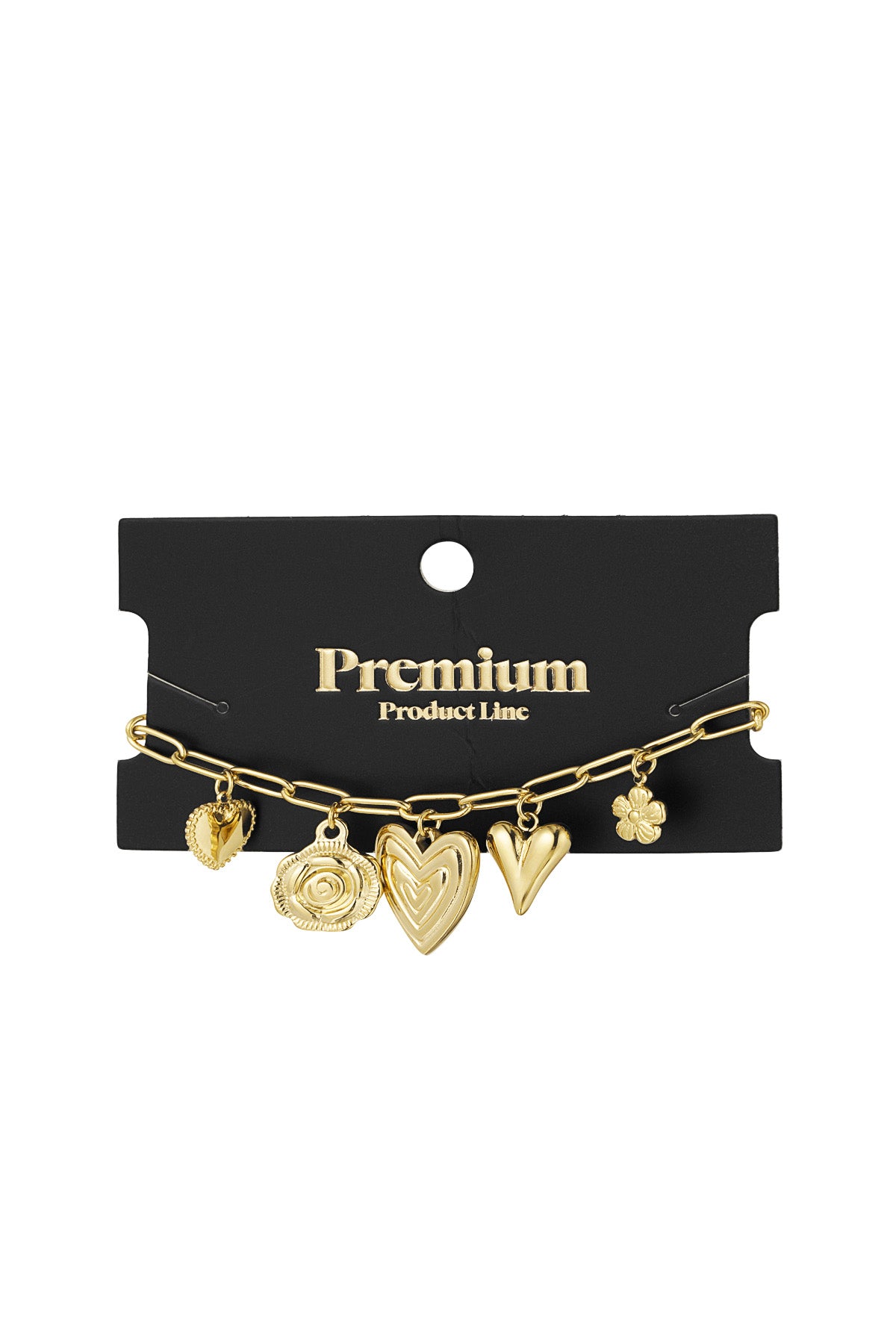 Heartfelt charms armband