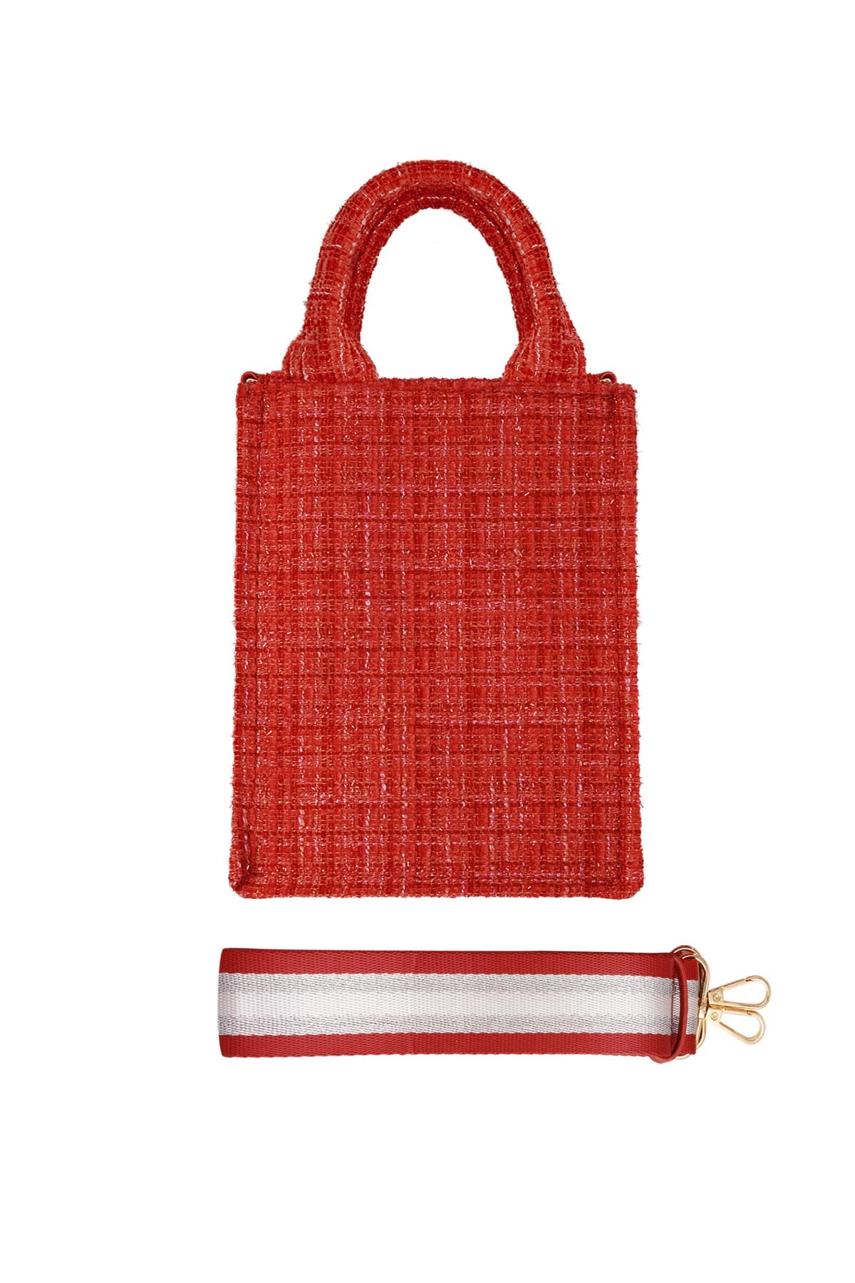 Handtas met patroon & bag strap