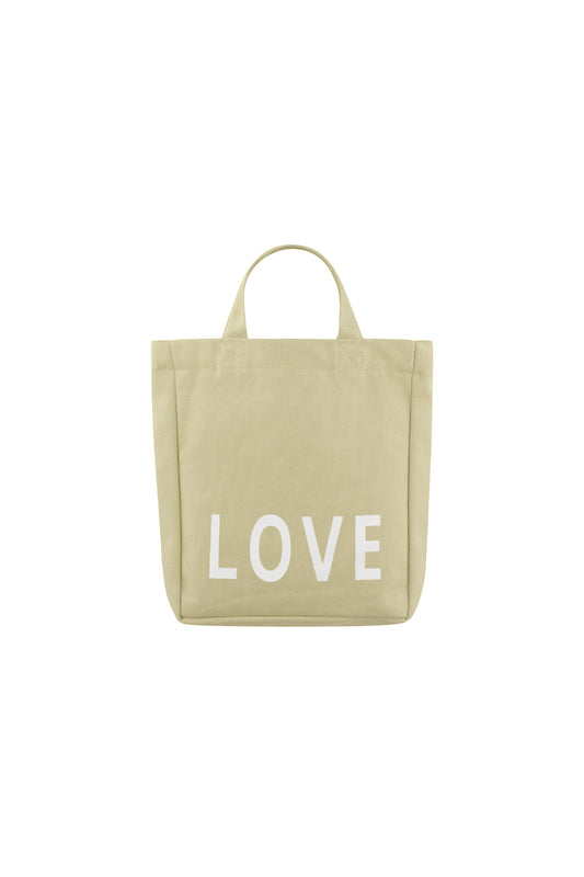 Kleine canvas tas love