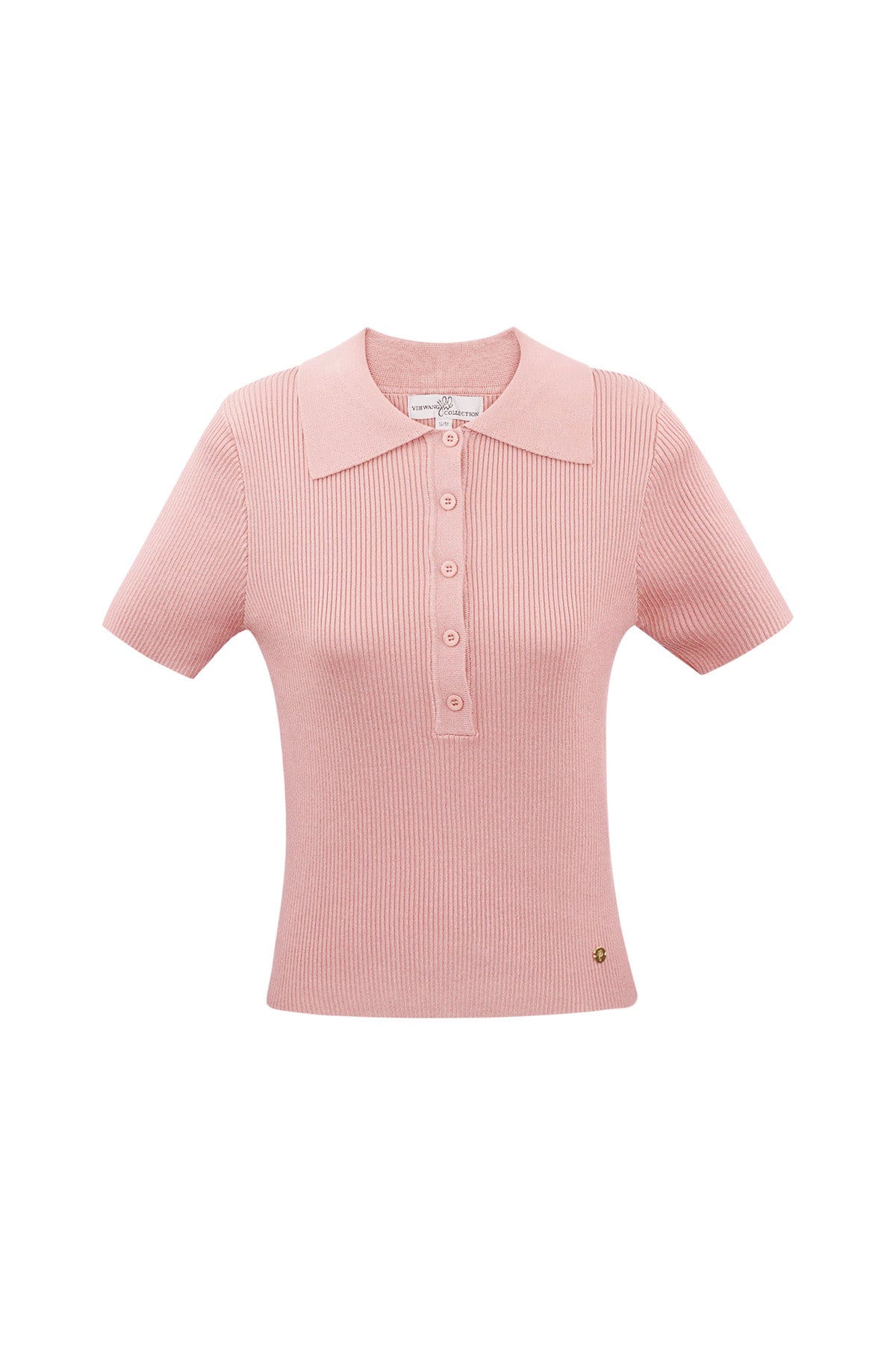 Basic polo half button up small/medium