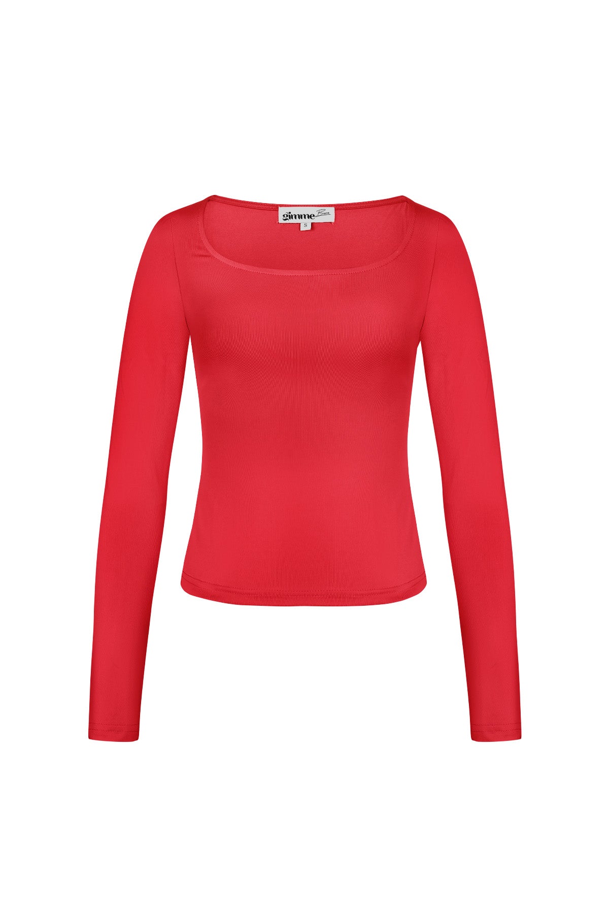 Everyday fit longsleeve lage hals